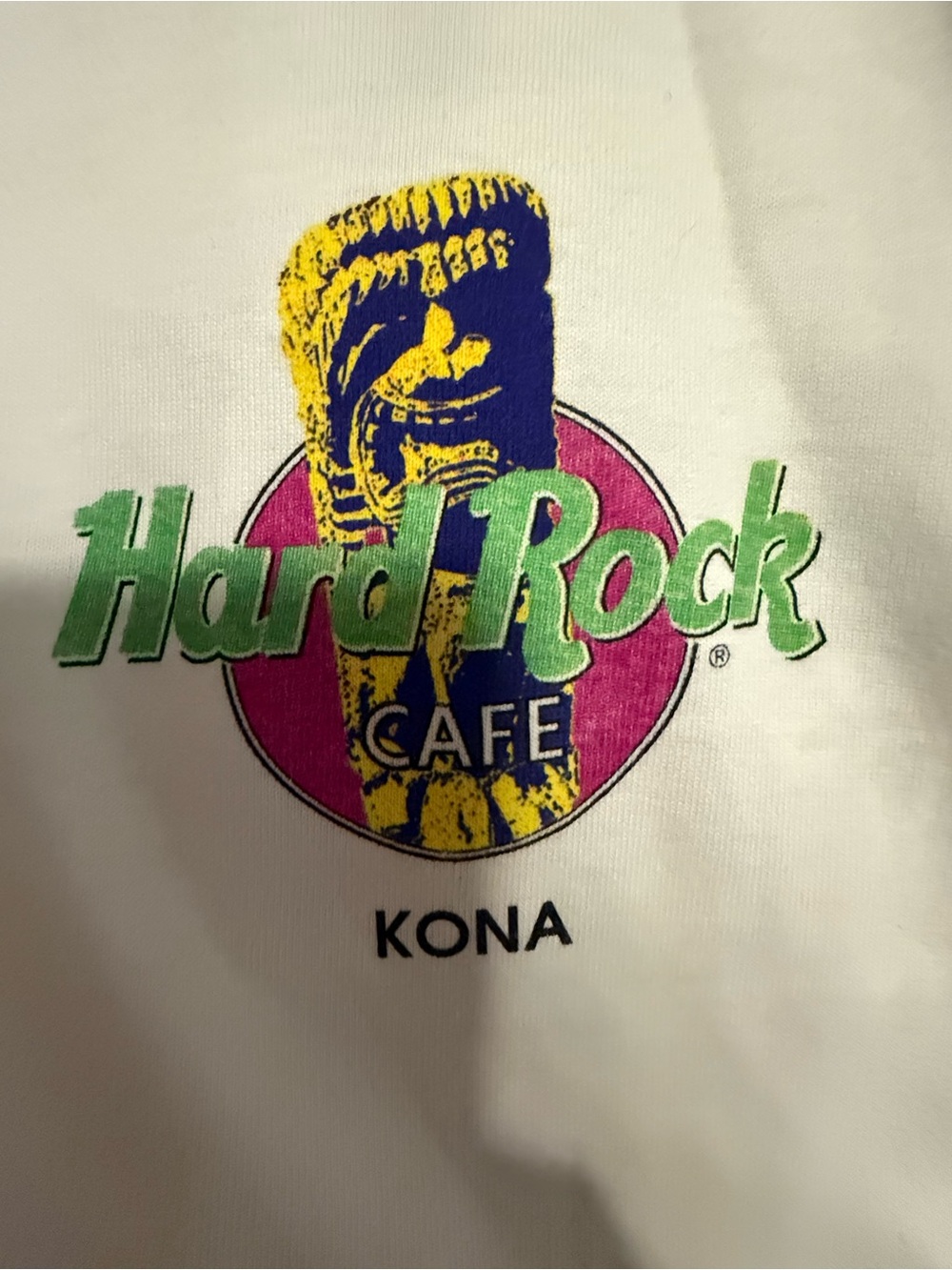 Hard Rock Cafe Kona White T-Shirt Large - Picture 4 of 5